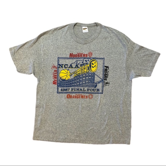 Vintage Other - Vintage 80s NCAA Basketball Final Four Shirt